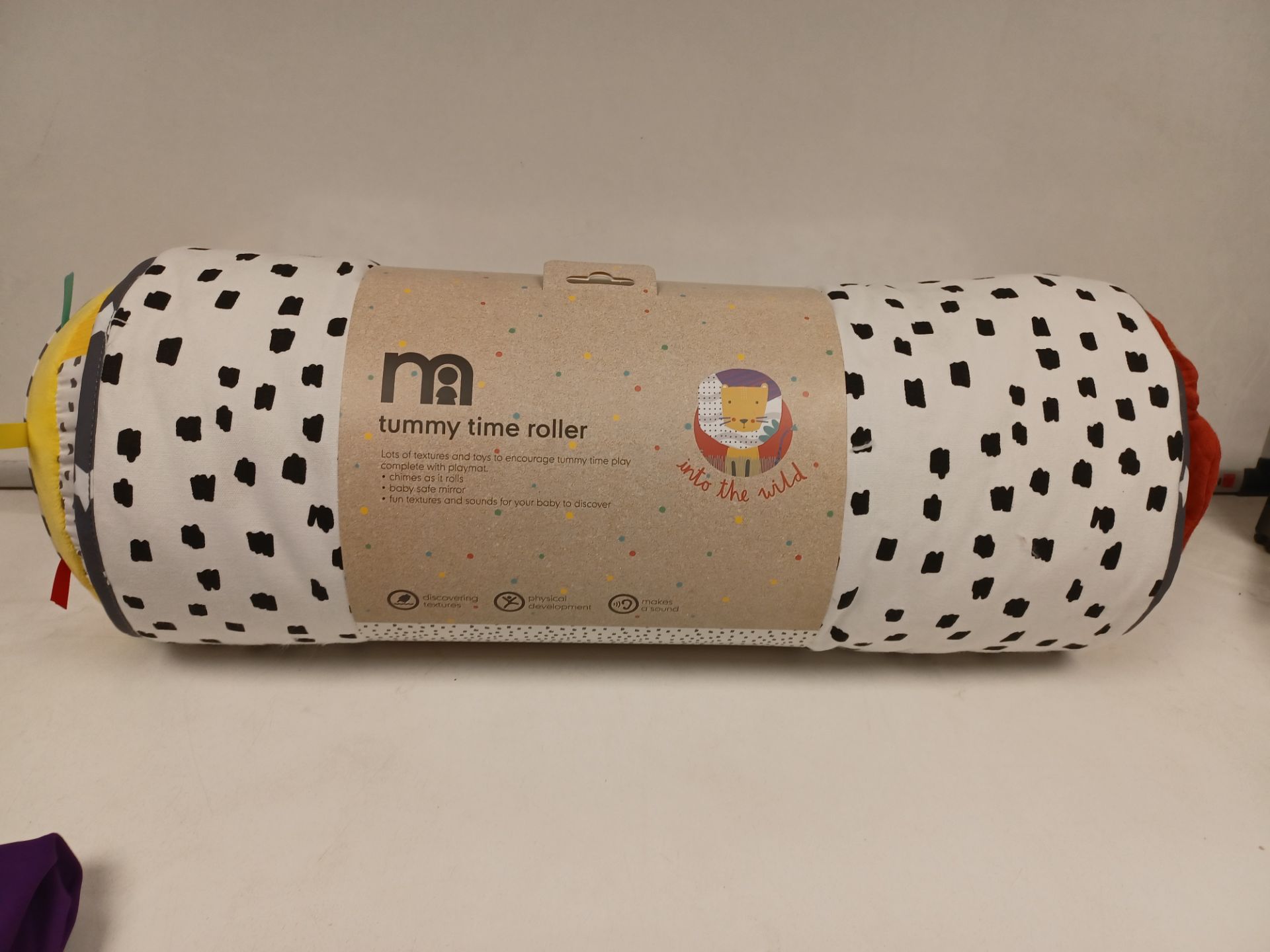 4 X NEW PACKAGED MOTHERCARE TUMMY TIME ROLLERS. DISCOVERS TEXTURES, PHYSICAL DEVELOPMENT, MAKES A