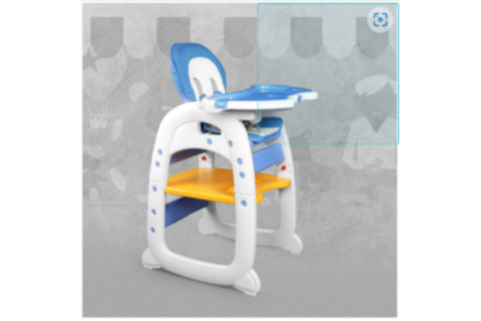BRAND NEW BROWN 3 IN 1 BABY ZONE HIGH CHAIR R2