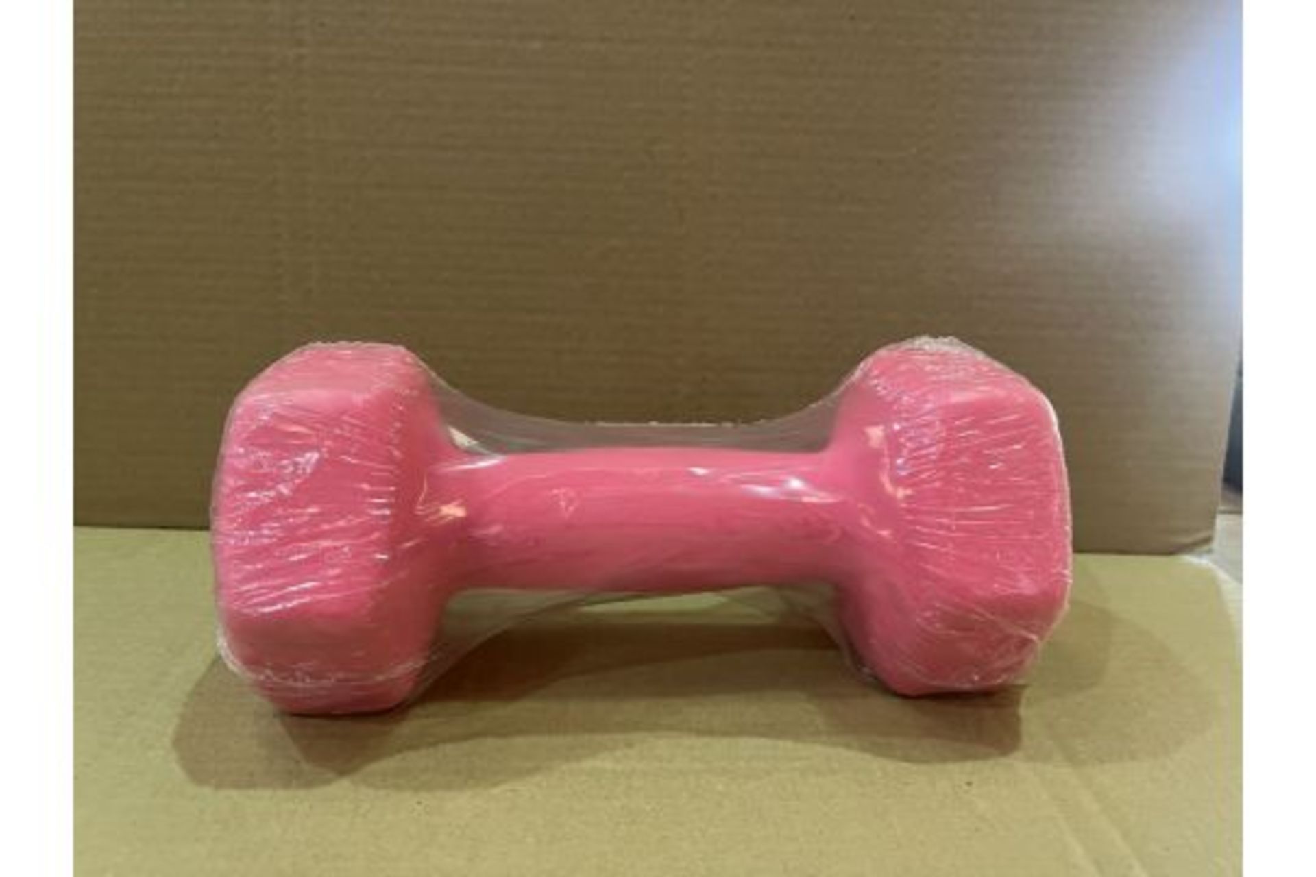 8 X BRAND NEW PINK 5KG DUMBELLS R19