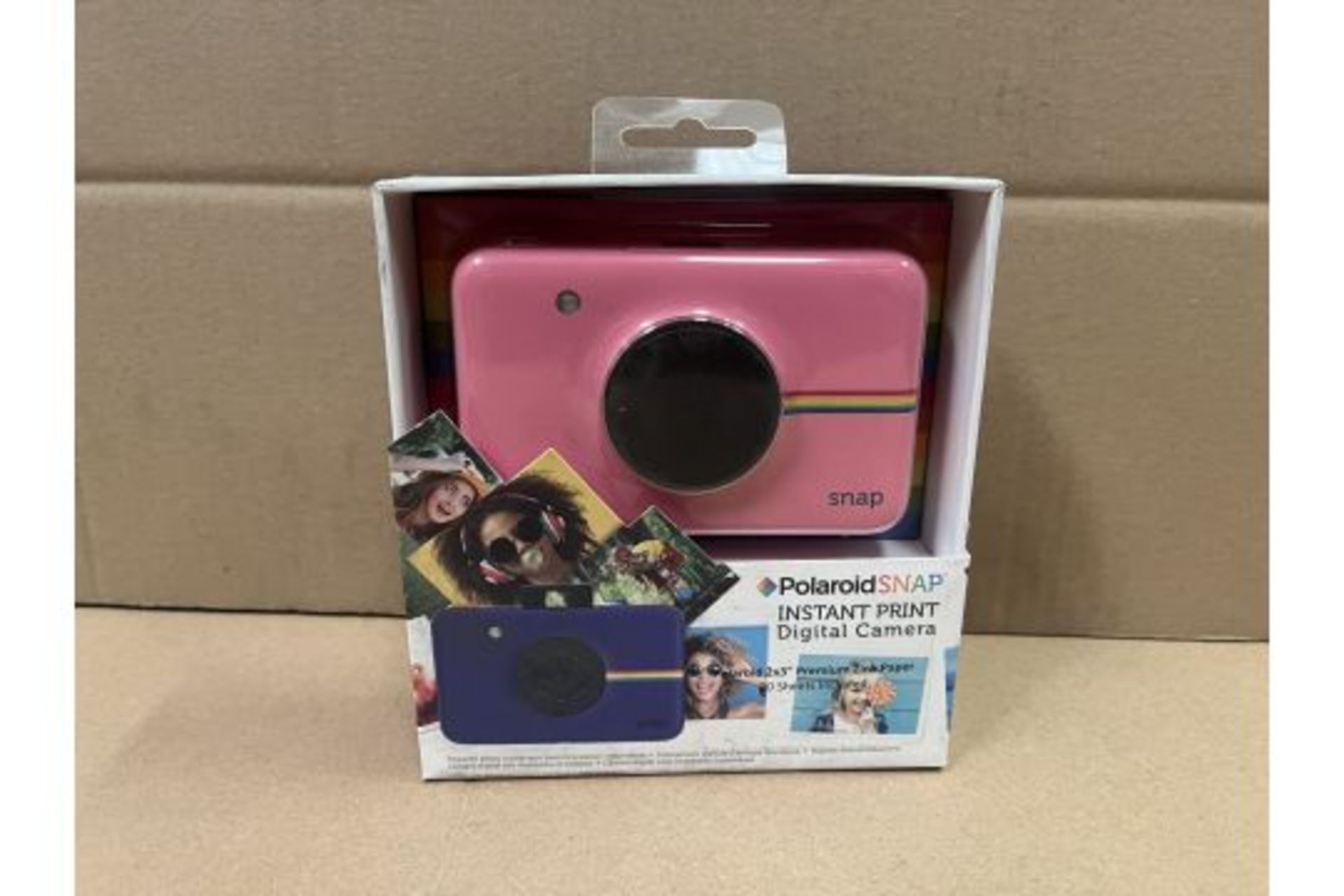 BRAND NEW POLAROID SNAP INSTANT PRINT DIGITAL CAMERA WITH 20 SHEETS INCLUDED RRP £500 S1-24