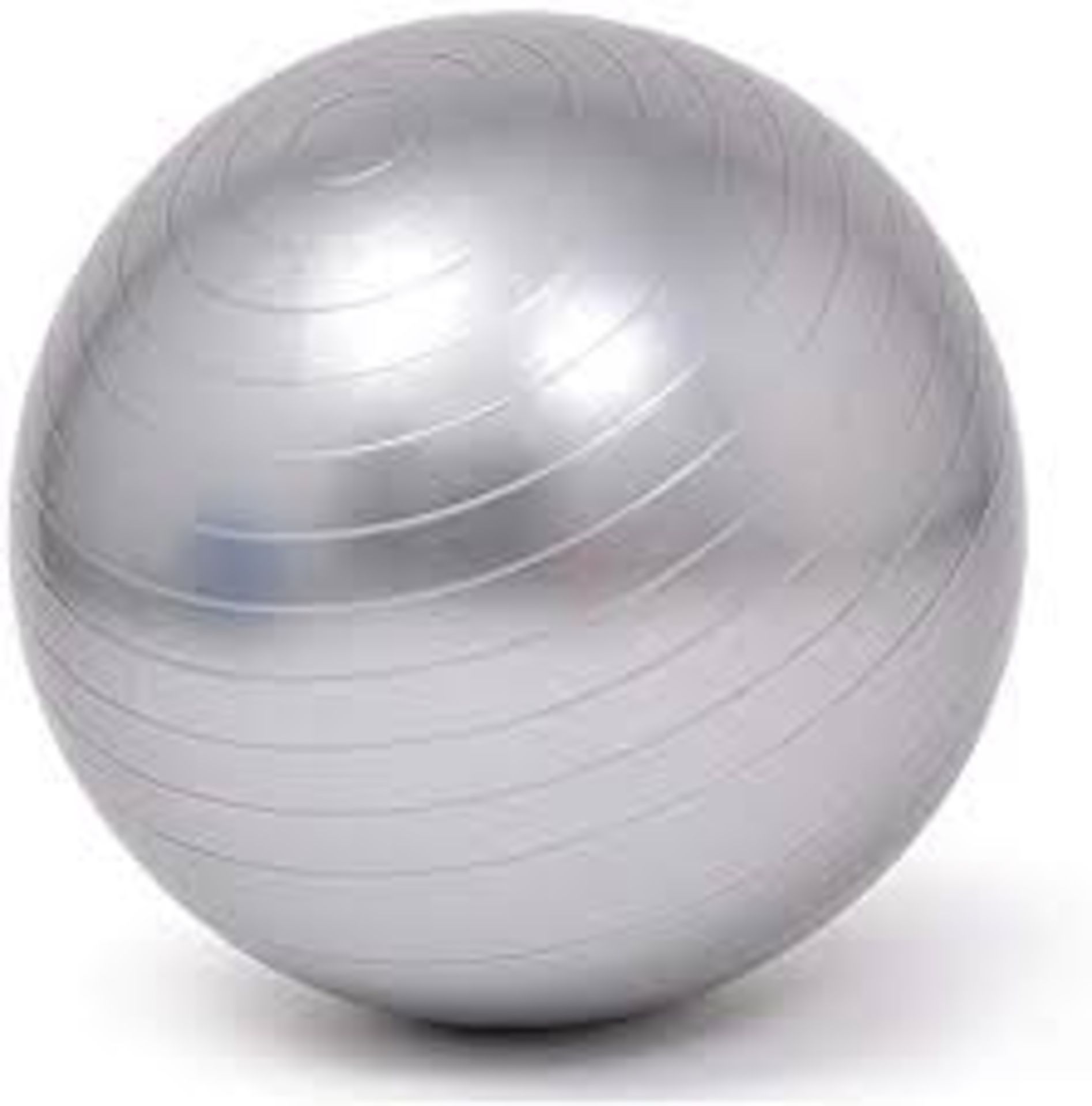 20 X BRAND NEW GREY YOGA BALLS 65CM (ROW8MID)