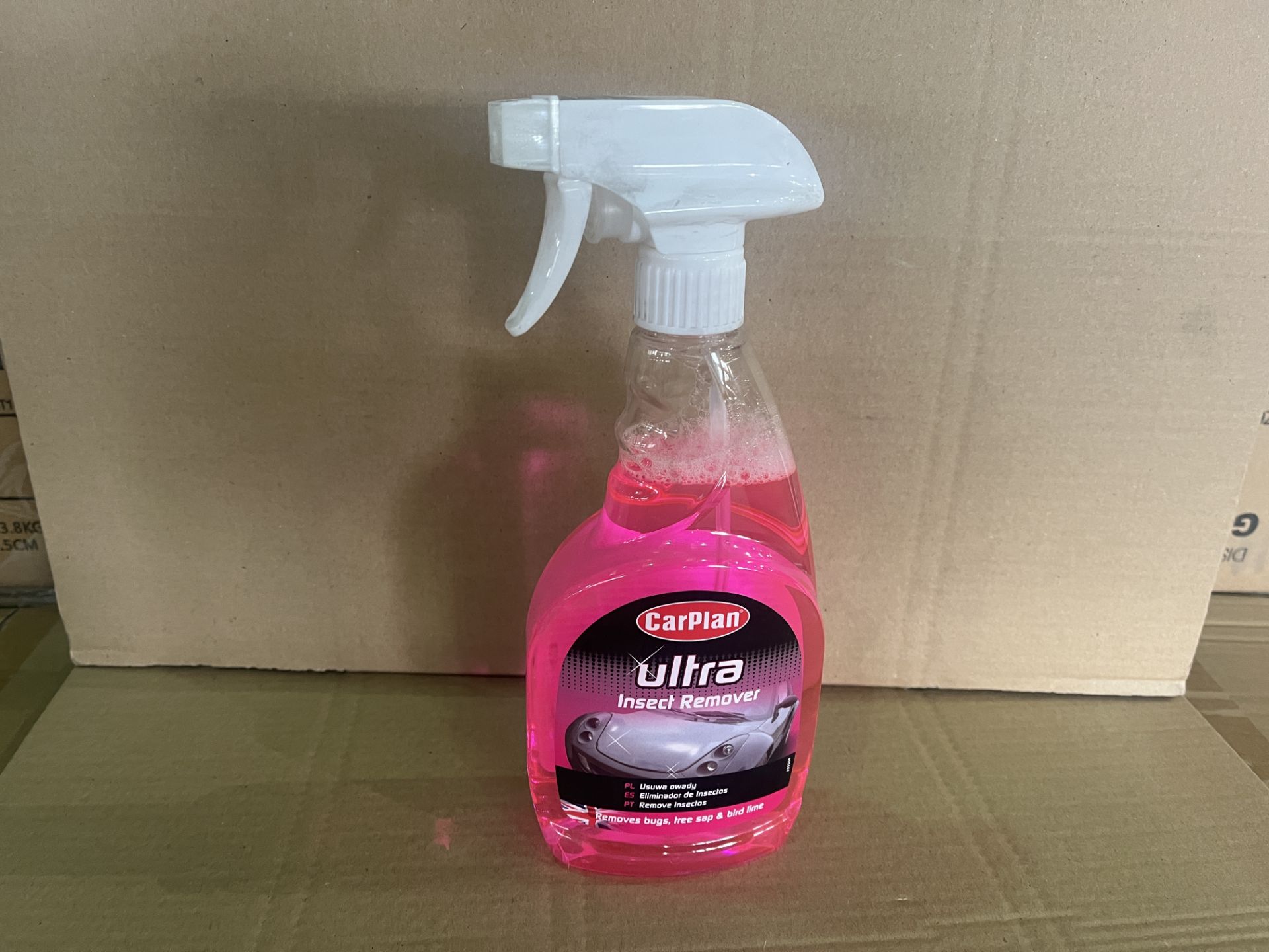 72 X BRAND NEW CARPLAN 500ML INSECT REMOVER R15