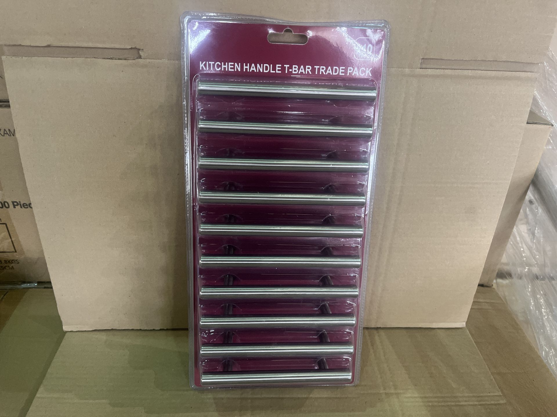 18 X BRAND NEW PACKS OF 10 KITCHEN T BAR HANDLES R15