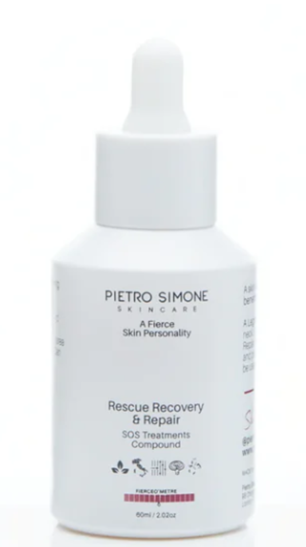 2 x Pietro Simone Skincare: RESCUE RECOVERY & REPAIR 60ML. RRP £65.00. Redness Target: An active