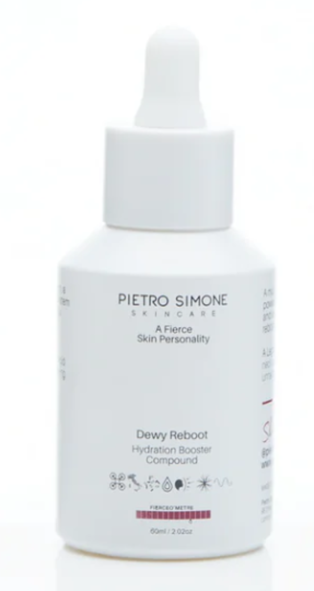 2 x Pietro Simone Skincare: DEWY REBOOT 60ML. RRP £85.00. A multi-skilled serum infused with Photo-