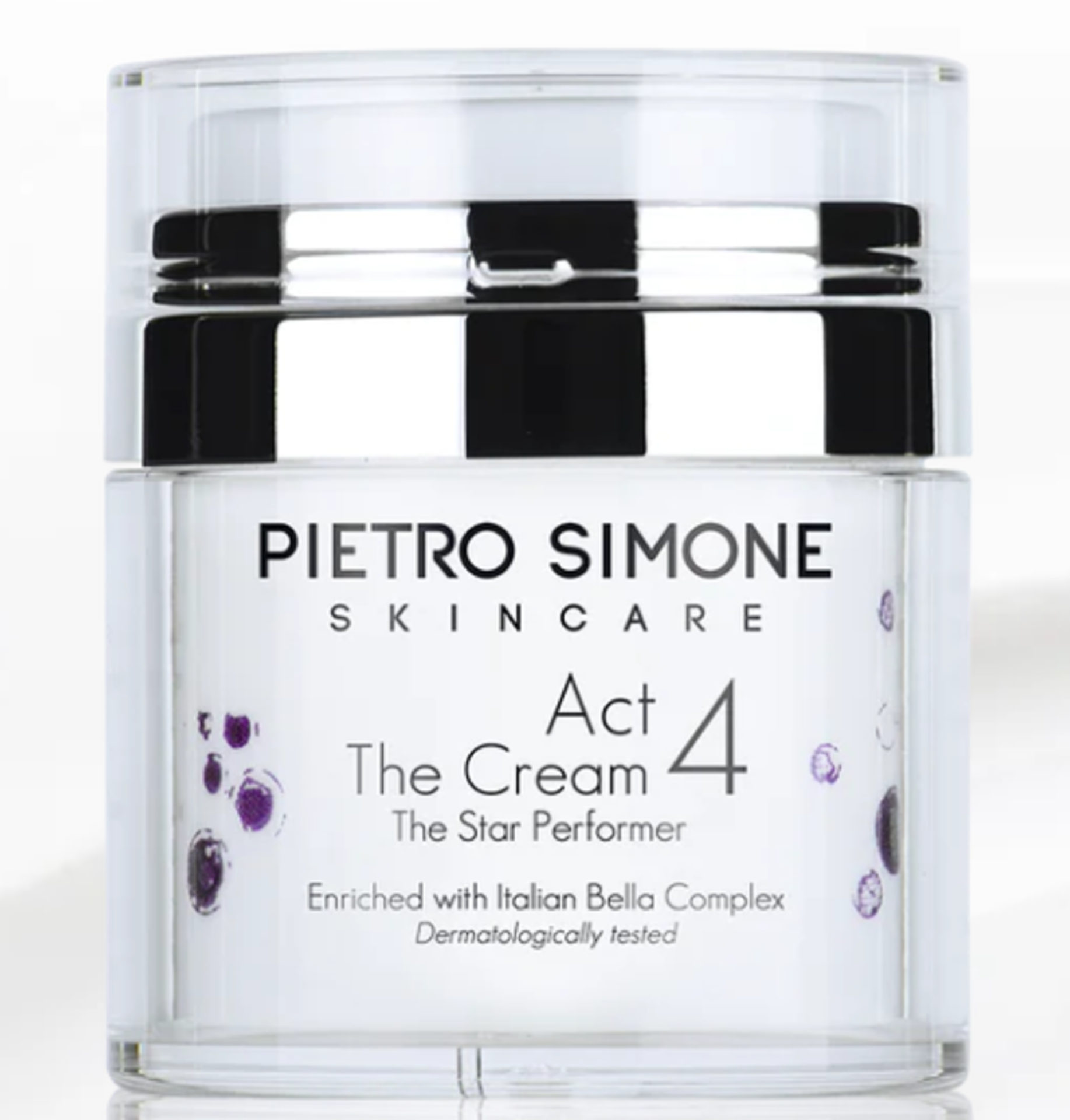 Pietro Simone Skincare: ACT 4: THE CREAM 50ML. RRP £130.00. This superior, potent moisturiser