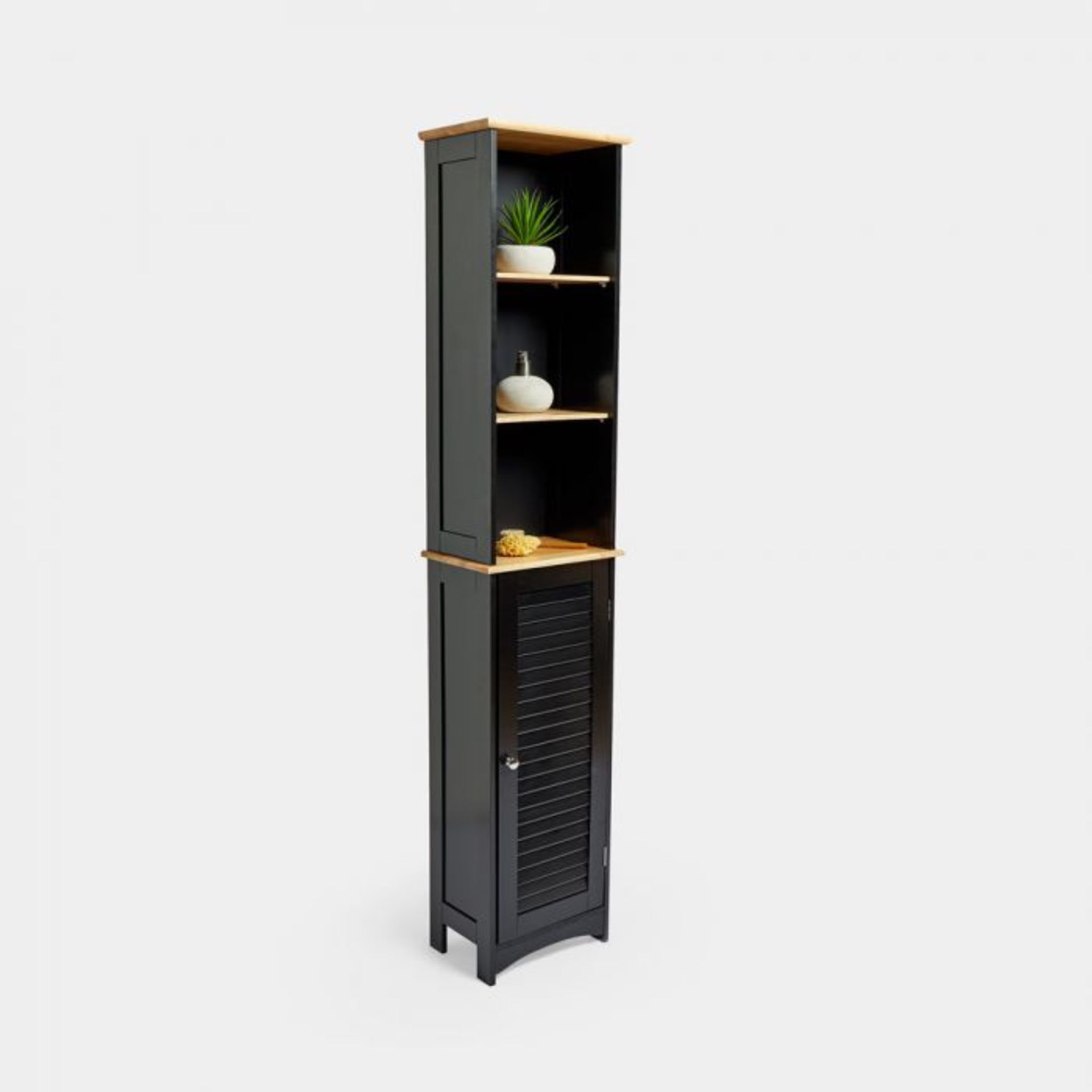Canterbury Tallboy Bathroom Cabinet. The perfect addition to your bathroom whether it be large or