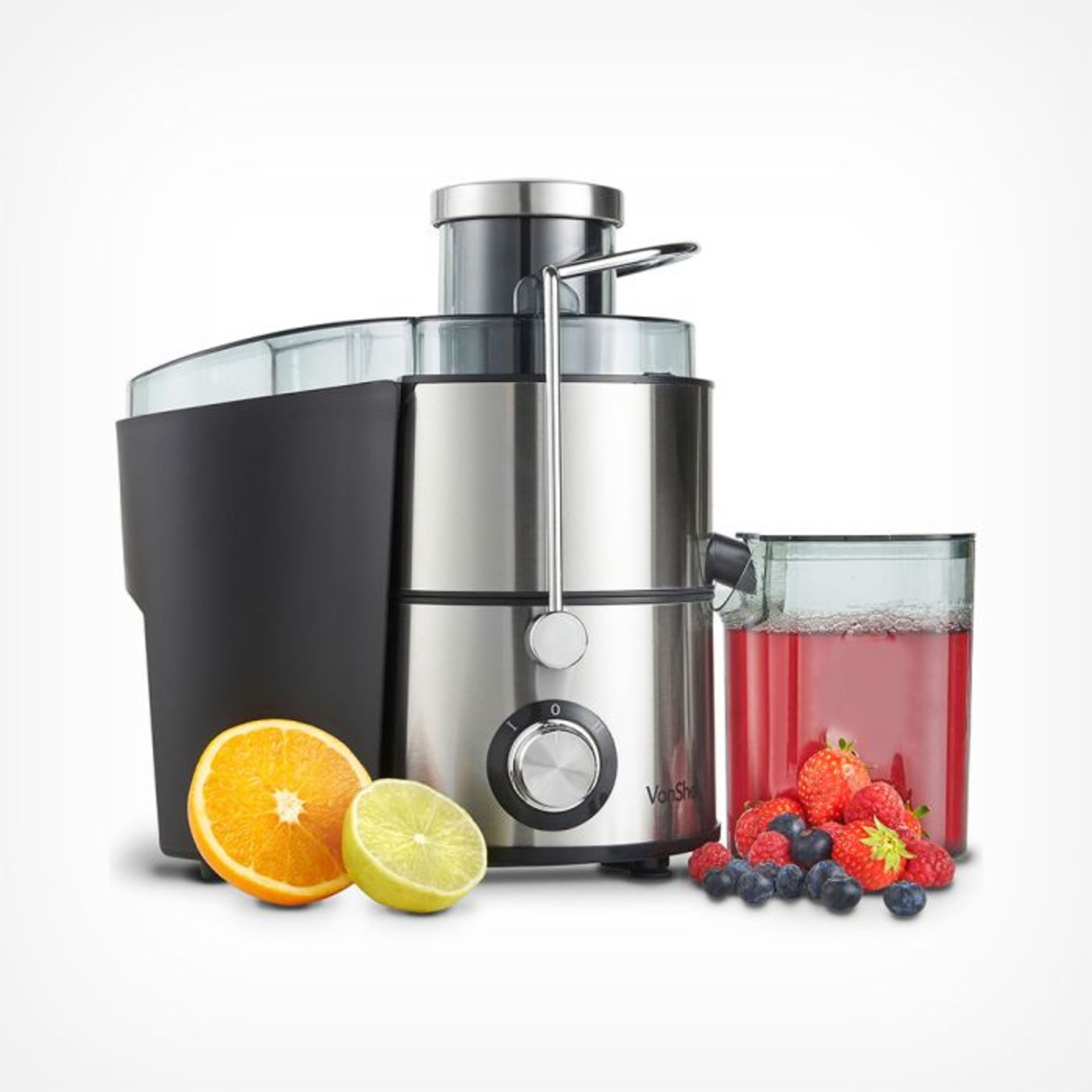 400W Stainless Steel Juicer. If you love tasty fresh juice, but don’t want the added preservatives