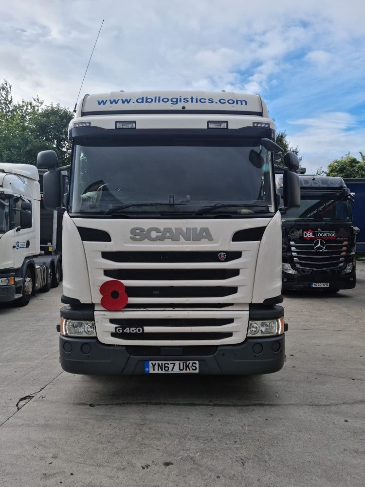 3 x 67 Plate Scania G450 Tractor Units with Low KMs - Direct Transport Company