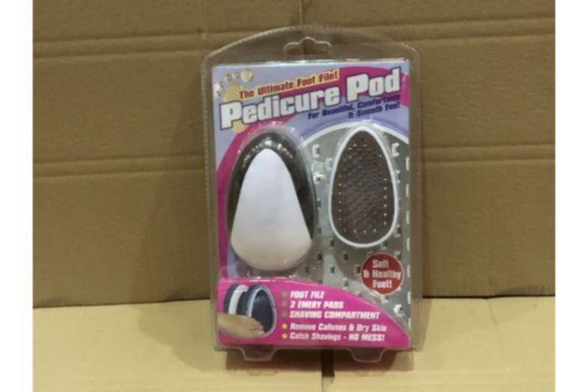 36 X BRAND NEW THE ULTIMATE FOOT FILE PEDICURE PODS R13
