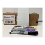 144 X BRAND NEW ASSORTED SHARPIE HIGHLIGHTERS (COLOURS MAY VARY)