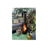 BRAND NEW BOXED HIGH END OLIVE AND SAGE THE LADAKH FIREPIT RRP £295 R5