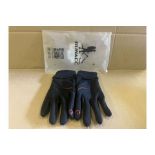 25 X BRAND NEW PAIRS OF TOUCH RUNNING/SPORTING GLOVES BLACK S2