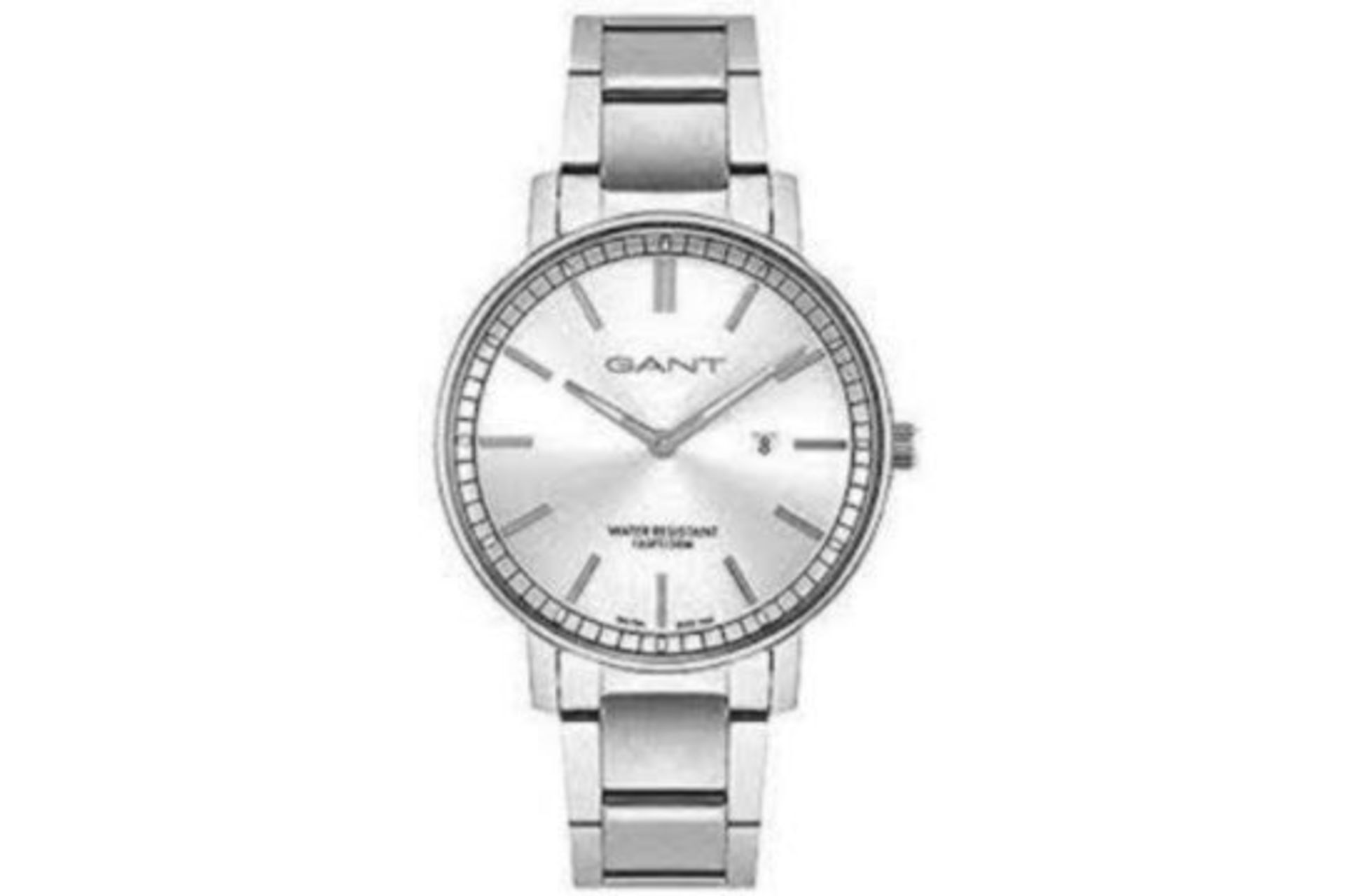 BRAND NEW GANT SILVER COLOURED FASHION WATCH RRP £229