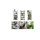 2 X BRAND NEW FIVE LAYER WALL SHELVES RRP £129 (7169)