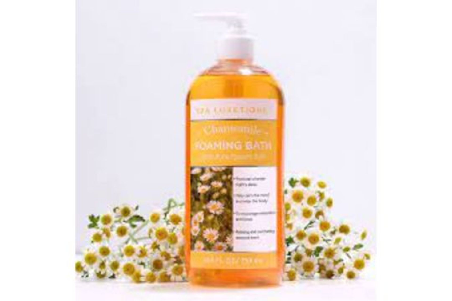 20 X NEW SEALED 755ml Chamomile Bubble Bath,Spa Luxetique Shower Gel Foaming Bath with Pure Epsom