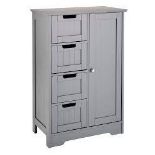 (REF118237) New England Storage Cabinet Grey RRP 133.5