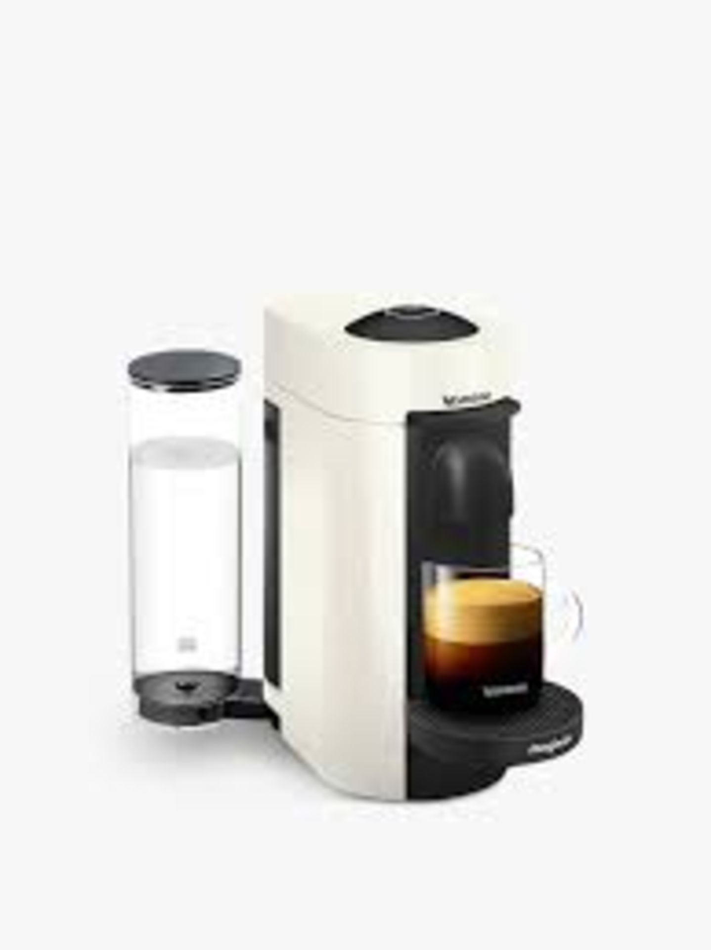 (REF118301) Nespresso Vertuo Plus Limited Edition White Capsule Coffee Machine by Magimix RRP 269.