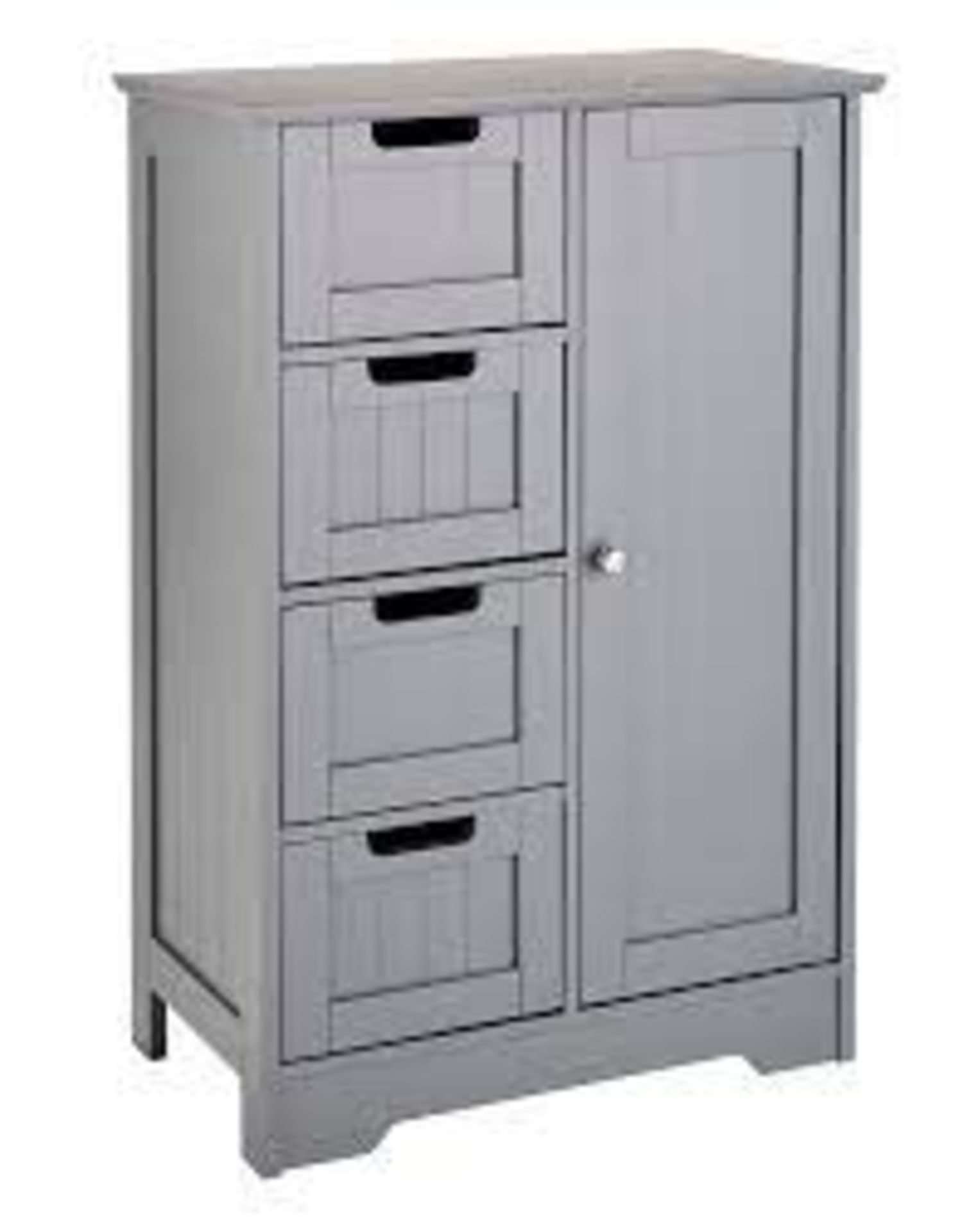 (REF118237) New England Storage Cabinet Grey RRP 133.5