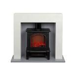 (REF118240) Beldray Floriana Electric Stove Fire Suite RRP 224.99