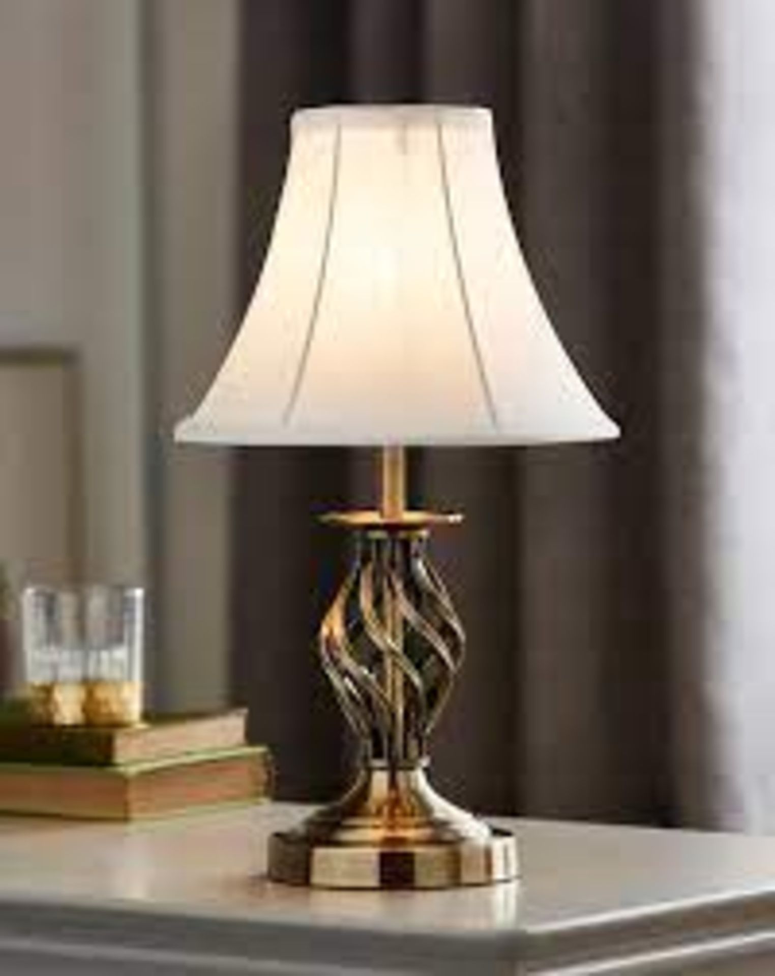 (REF118240) Barley Table Touch Lamp RRP 40.5