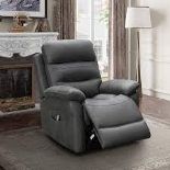 (REF118271) Marley Leather Recliner Chair RRP 1498.5