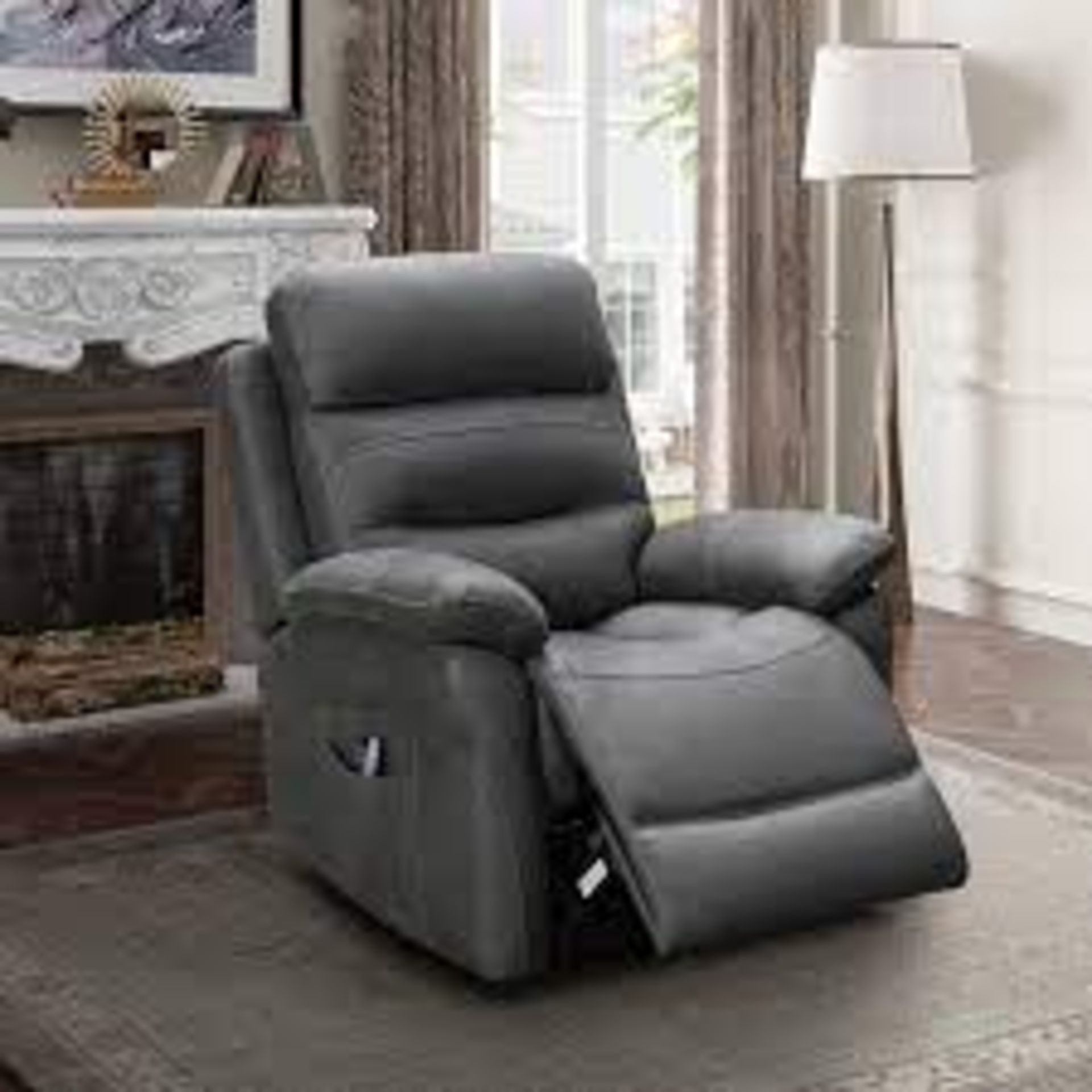 (REF118271) Marley Leather Recliner Chair RRP 1498.5
