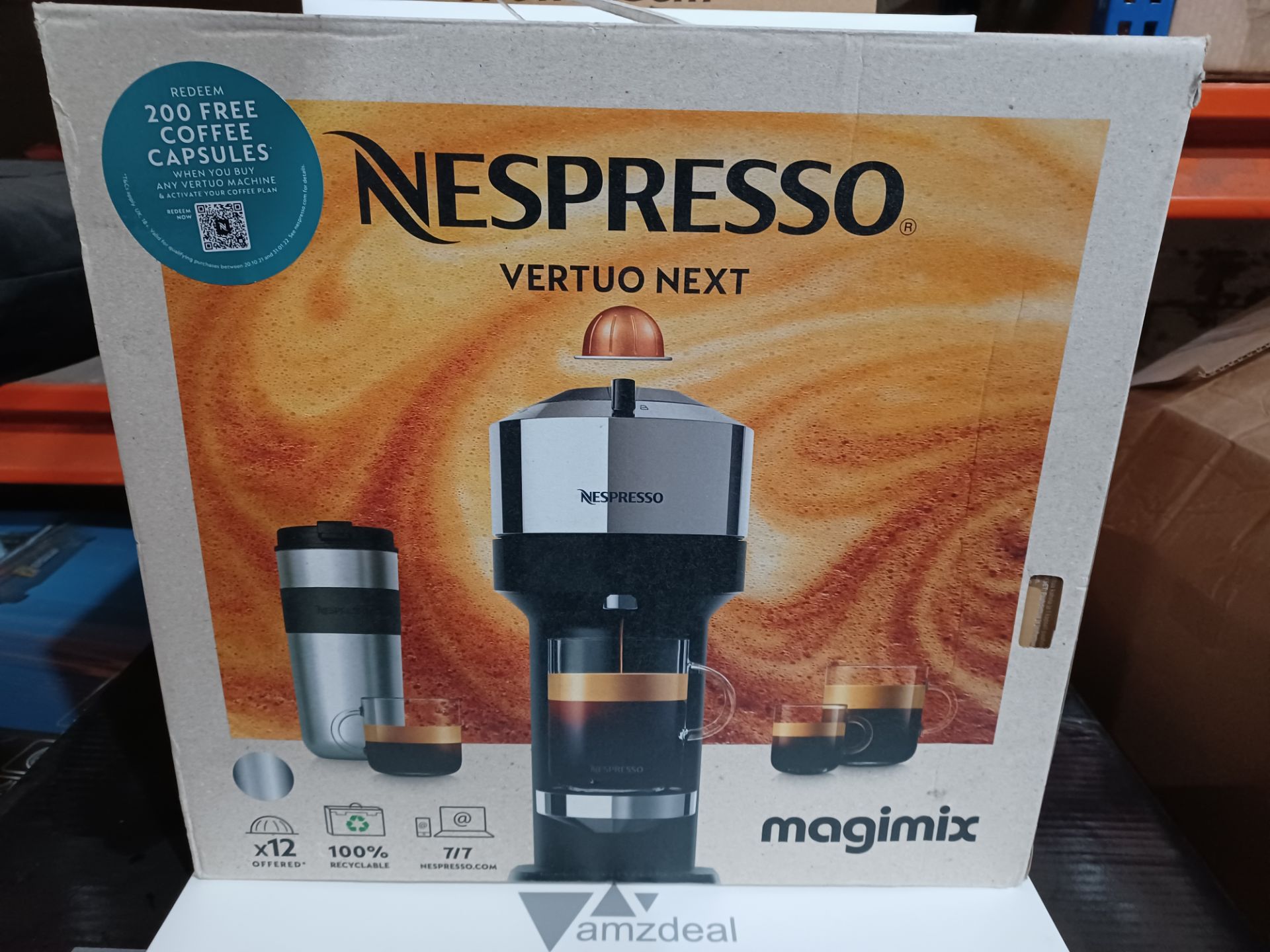 Nespresso Vertuo Next Magimix Capsule Machine - PCK