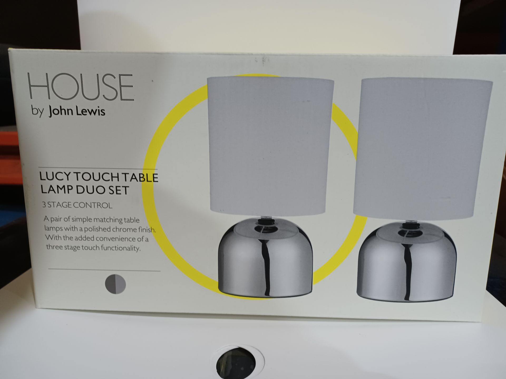 House Lucy Touch Table Lamp Duo Set - PCK