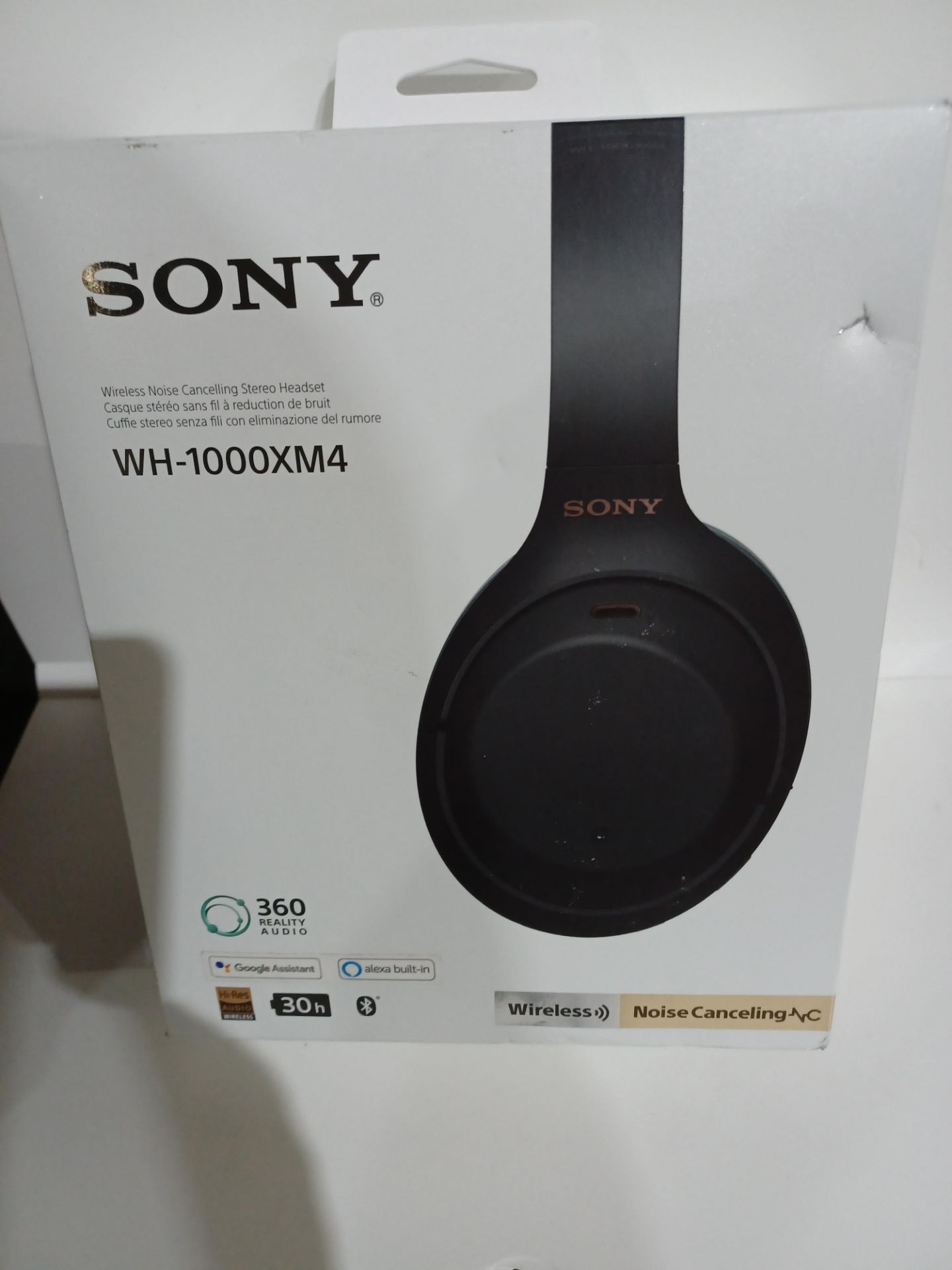 Sony Wireless Noise Cancelling Stereo Headset WH-1000XM4 - PCK