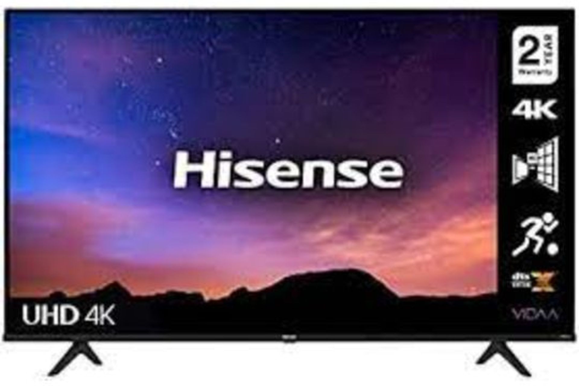 HISENSE SERIES 6 SMART HD TV 50 INCH RRP £499 PW
