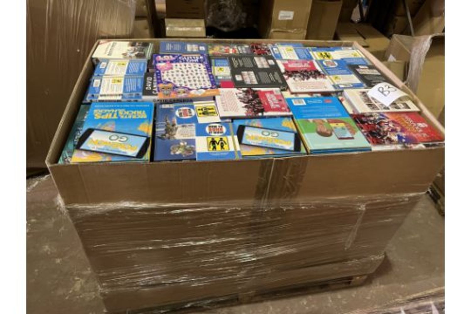 Pallets of Mixed New Book Stock - Including Many Current Titles - Collection & Delivery Available.