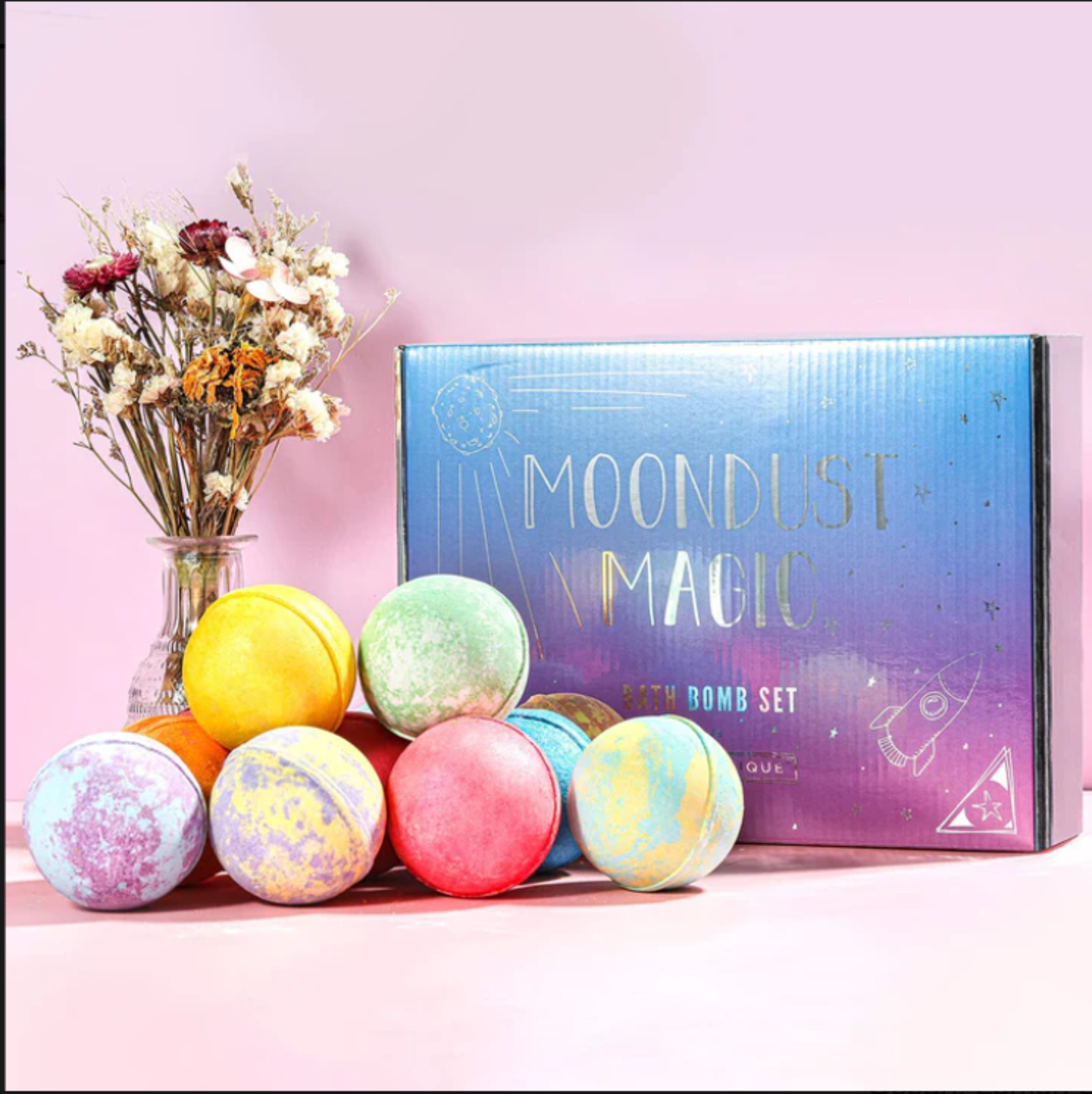 PALLET TO CONTAIN 144 X NEW SEALED SETS OF 12 Spa Luxetique Colorful Bath Bombs Gift Set. (SPA-18- - Image 2 of 2