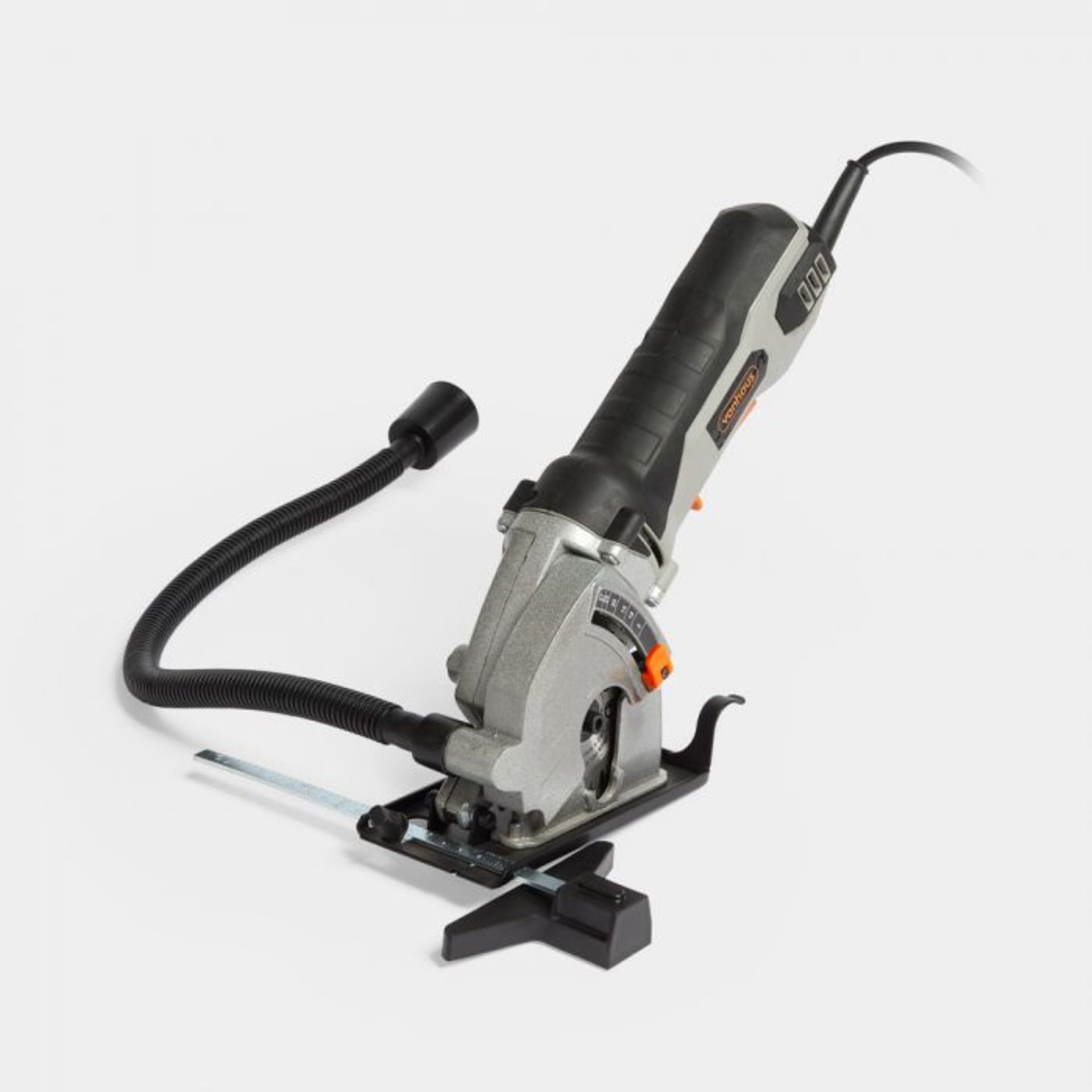 550W Mini Saw. Constructed with high-quality aluminium and steel, our powerful 550W Mini Saw is