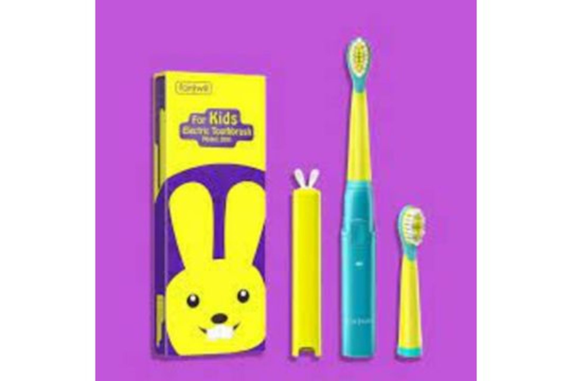 PALLET TO CONTAIN 24 X BRAND NEW FAIRYWILL CHILDRENS RABBIT CHARACTER ELECTRIC TOOTHBRUSHES