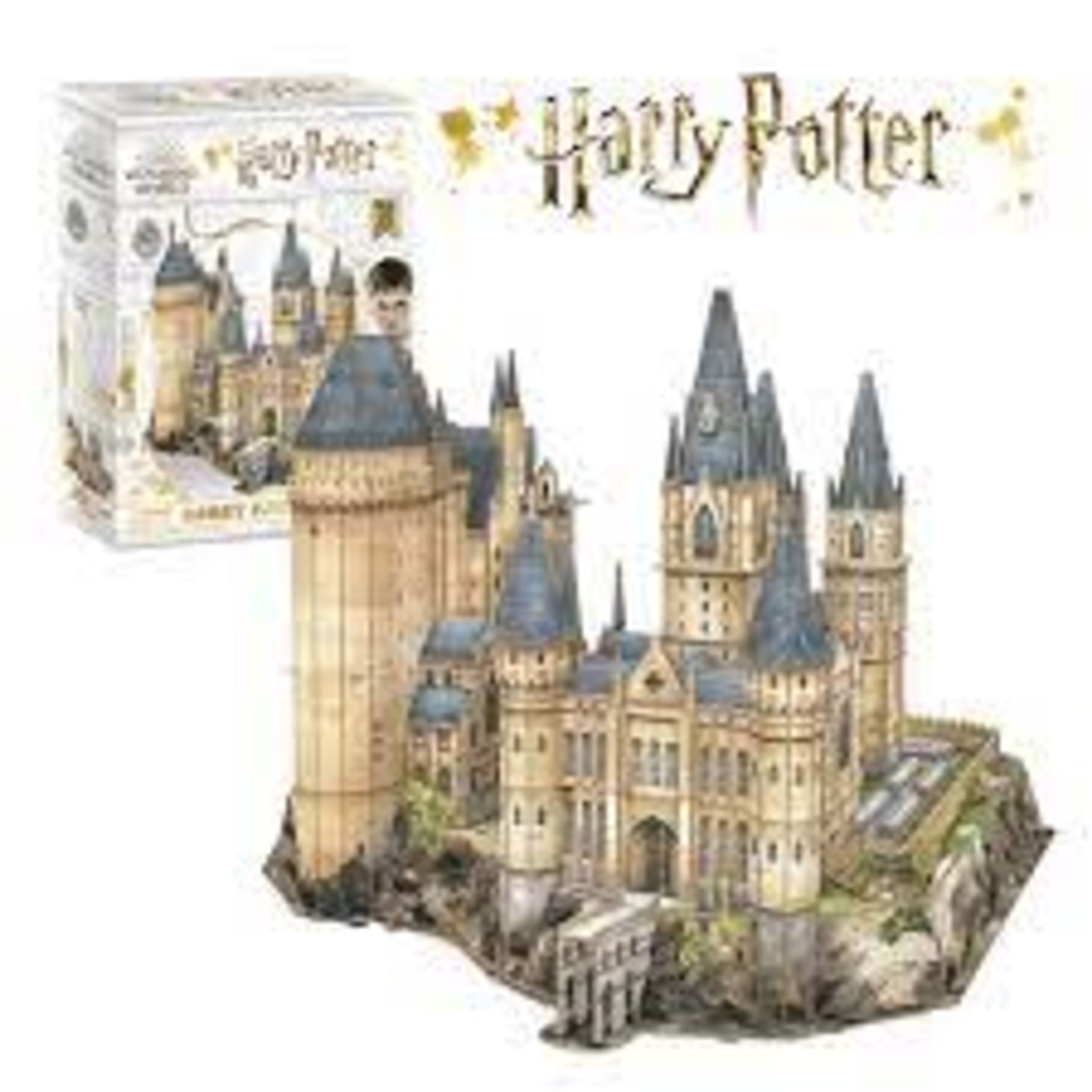 PALLET TO CONTAIN 12 X BRAND NEW HARRY POTTER WIZARDING WORLD HOGWARTS ASTRONOMY TOWER 3D PUZZLES