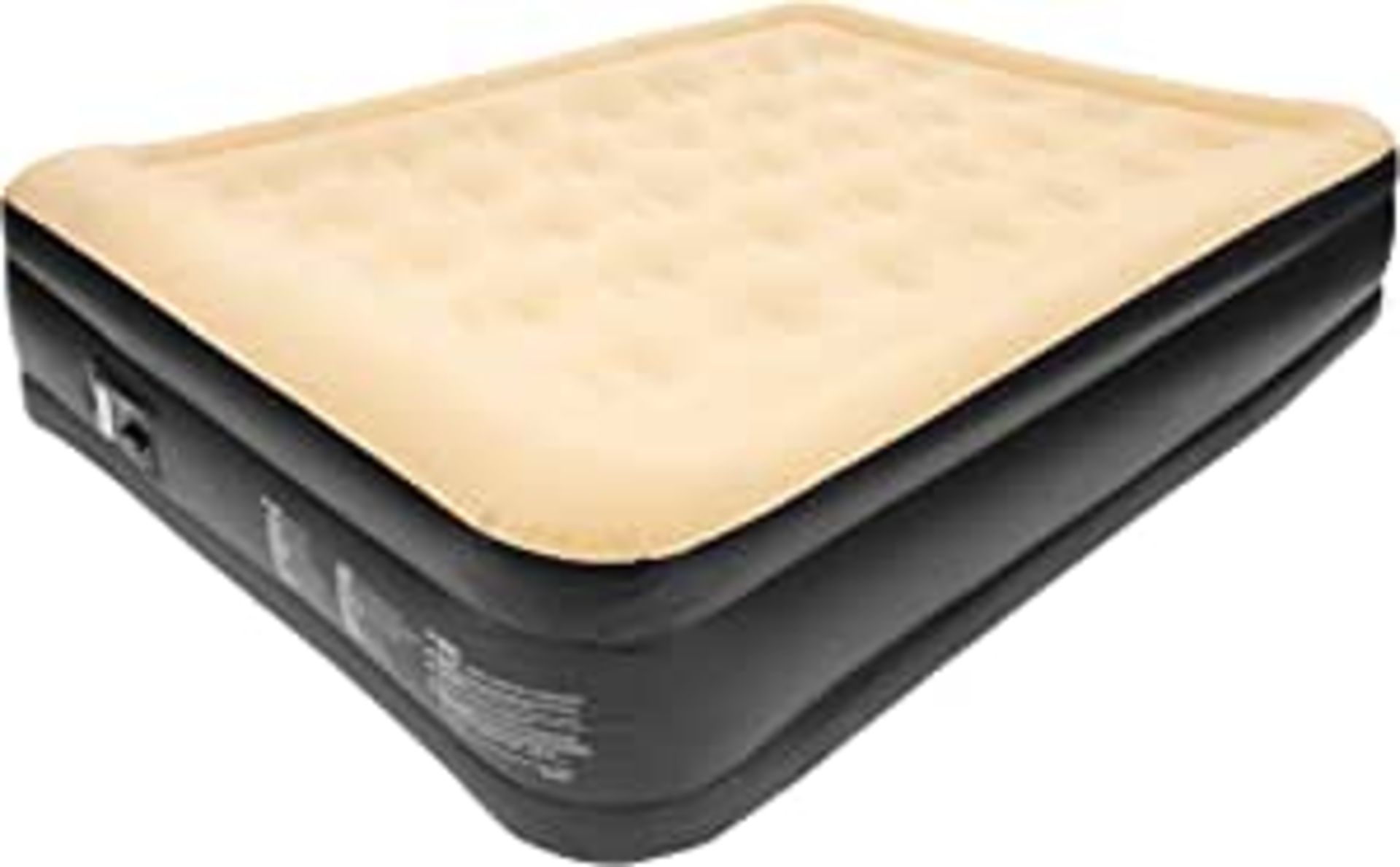 Avenli 88030 High Raised Flocked Airbed | Queen Size | Built In Pumps | Quick & Easy Inflation -