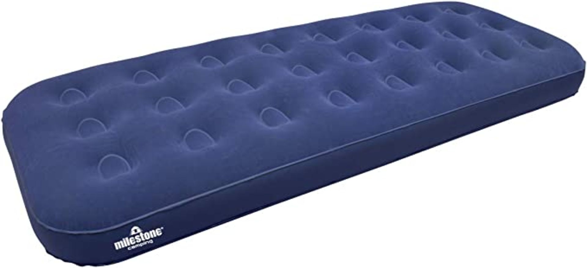 Milestone Camping Airbed Single Blue - ROW9