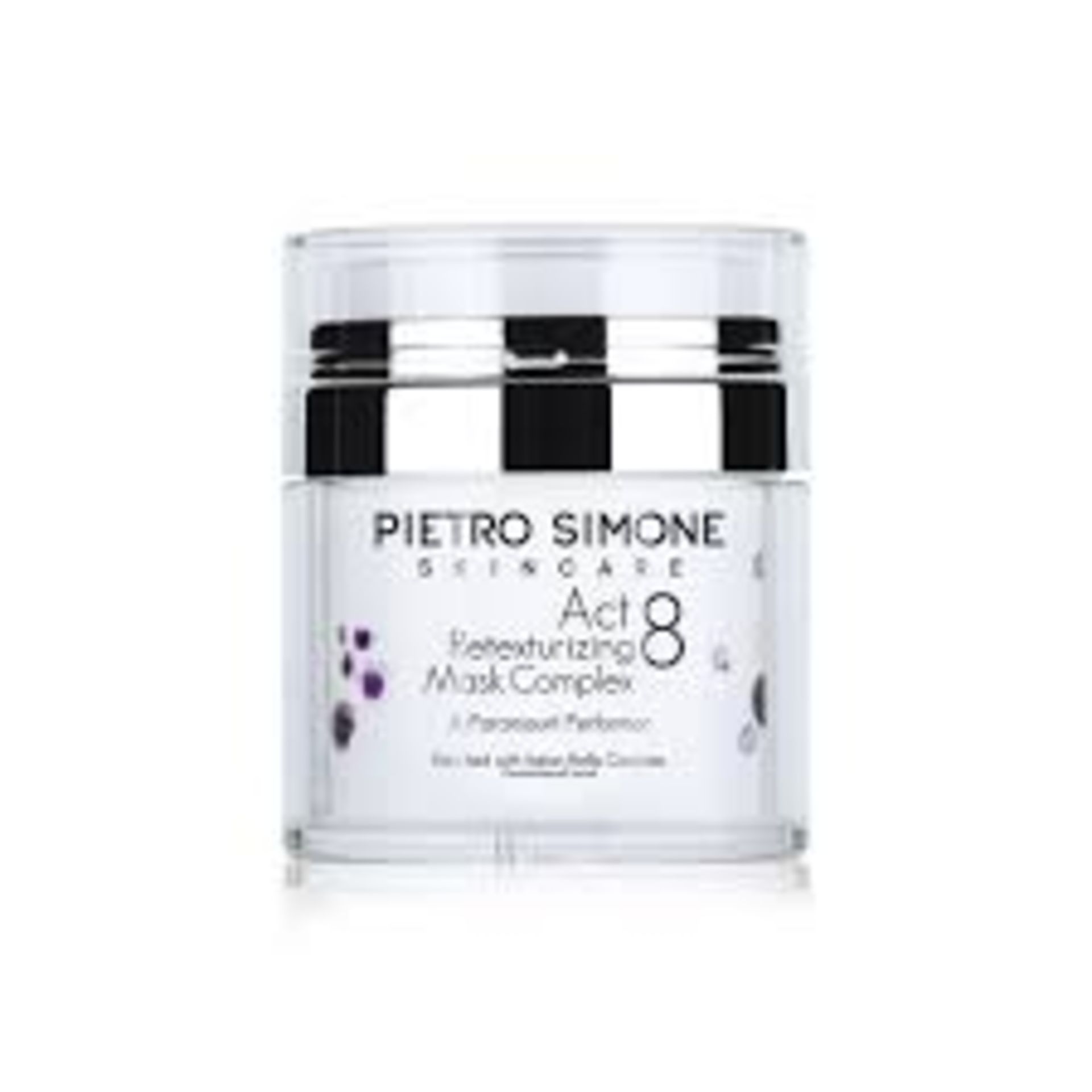 2 x New Boxed PIETRO SIMONE Act 8 Retexturizing Mask (50Ml). RRP £75 each. As seen in Harrods.