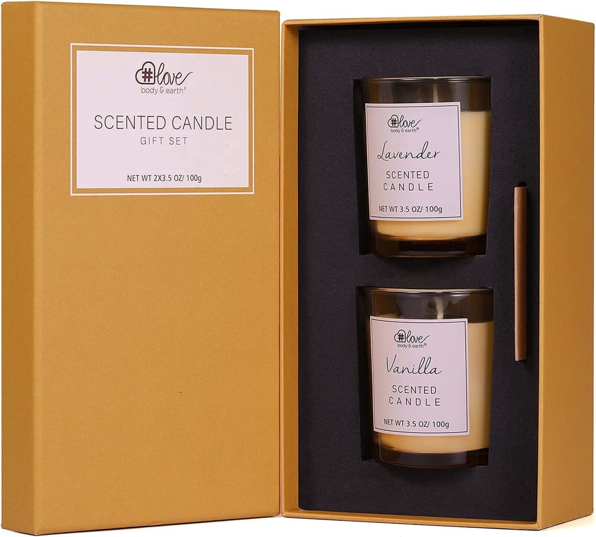 PALLET TO CONTAIN 96 x New Boxed Sets of 2 Scented Candle. (SKU:BEL-SC-02-ROW14). 2 FRAGRANCE