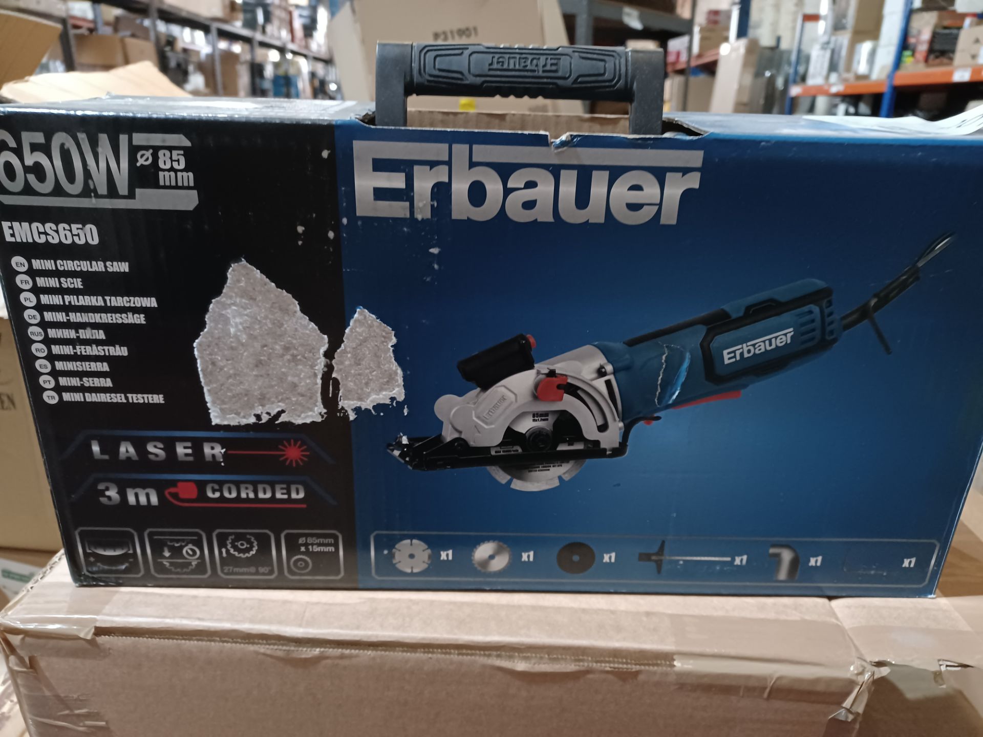 ERBAUER MINI SAW 650W - PCK