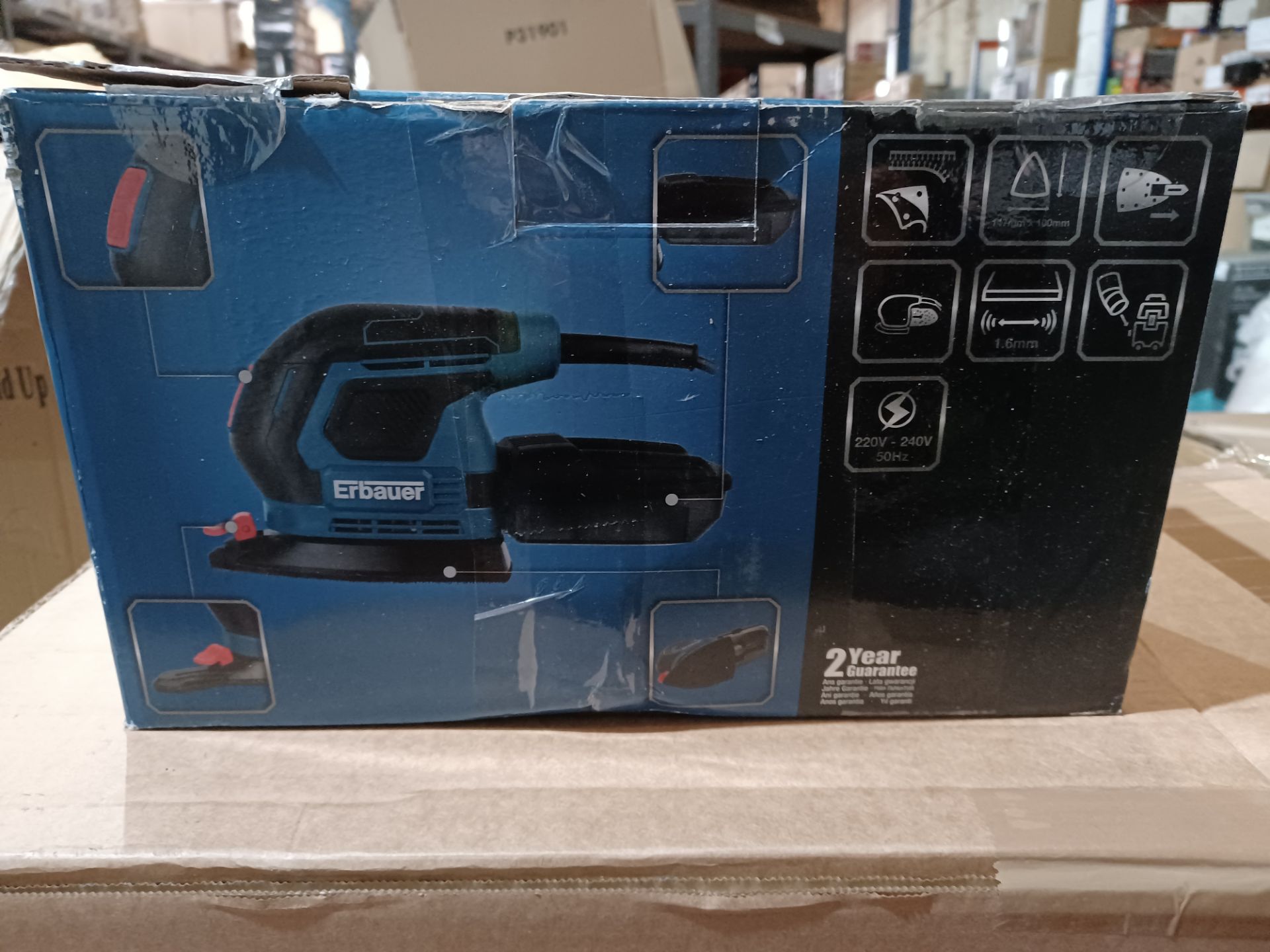 ERBAUER DETAIL SANDER 160W - PCK