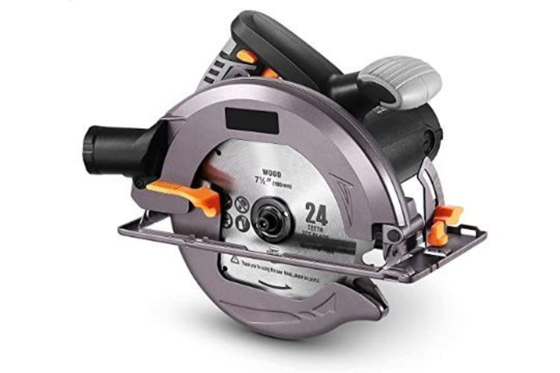 2 X NEW BOXED TACKLIFE Electric Circular Saw,1500W, 5000 RPM With Bevel Cuts 2-3/5''. (ROW 12)