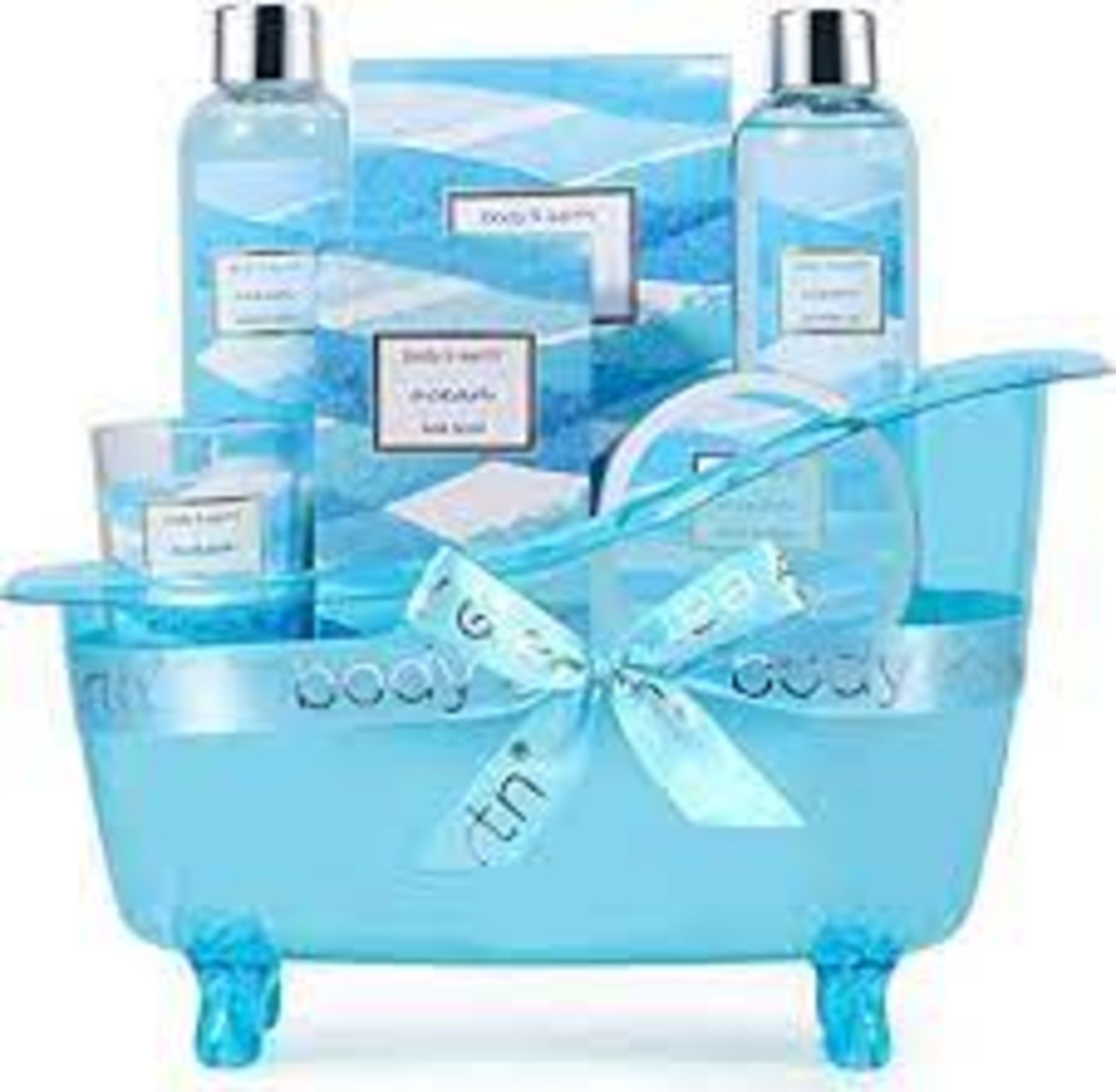 6 x NEW PACKAGED Body & Earth Refreshing Ocean Spa Bathtub Set. (BEC-4-NEW) RRP £29.99 EACH. Home