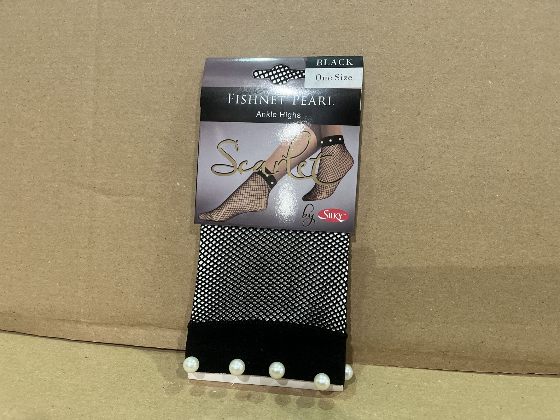 150 X BRAND NEW SILKY FISHNET PEARL ANKLE HIGHS R12