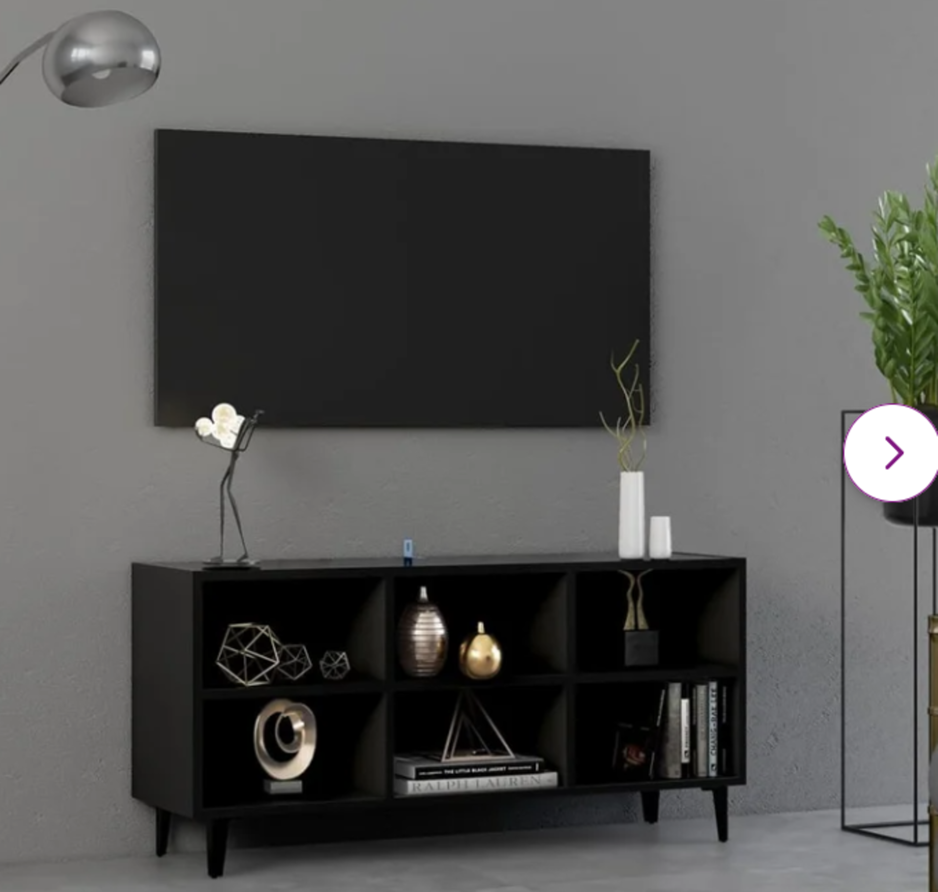 Stowthewold TV Stand for TVs up to 43". Upgrade your interior to the next level with this well-