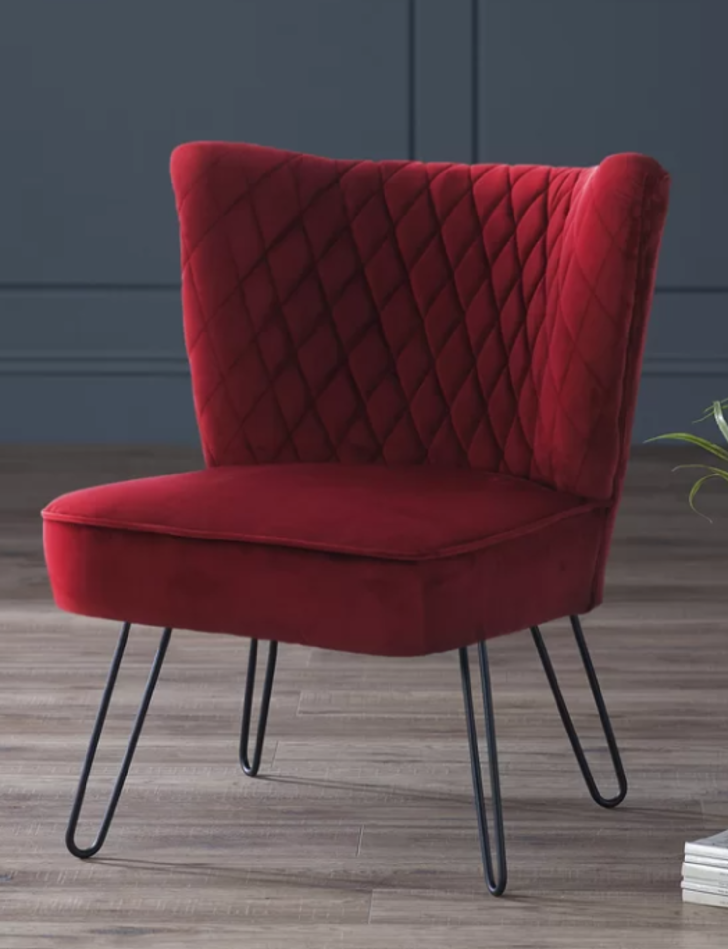 Whittaker Upholstered Accent Chair. RRP £155.00. This chair offers an inviting place to snuggle