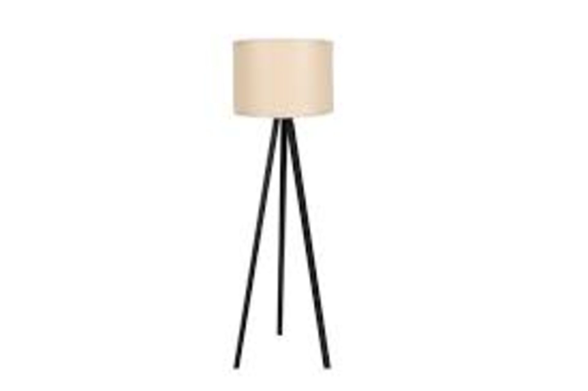 Abbing 145cm Tripod Floor Lamp. RRP £155.00. Evoking mid-century chic with its classic design,