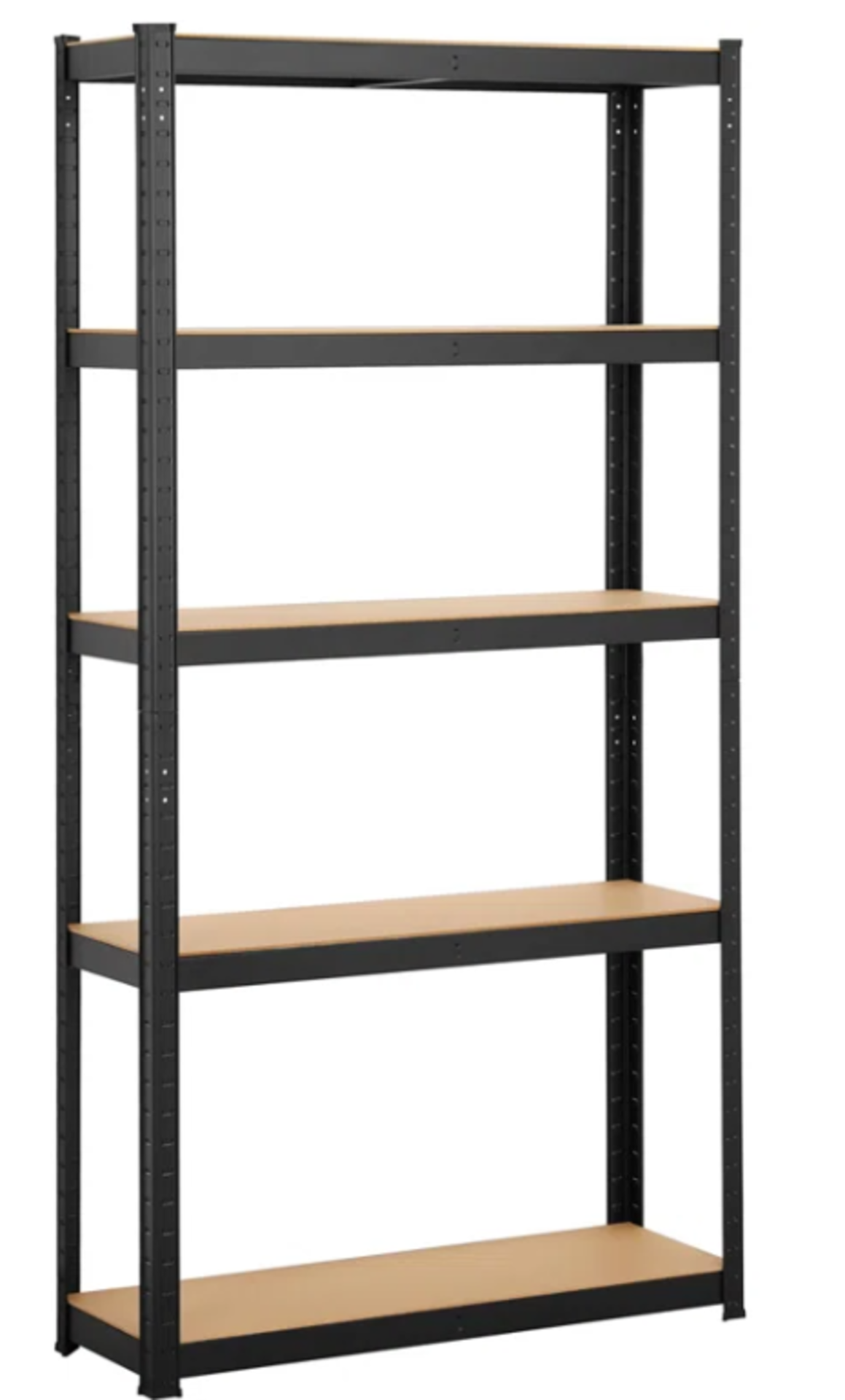 Bethalto 180cm 5 shelf Shelving Unit. The multiple shelves are made of sturdy steel and durable