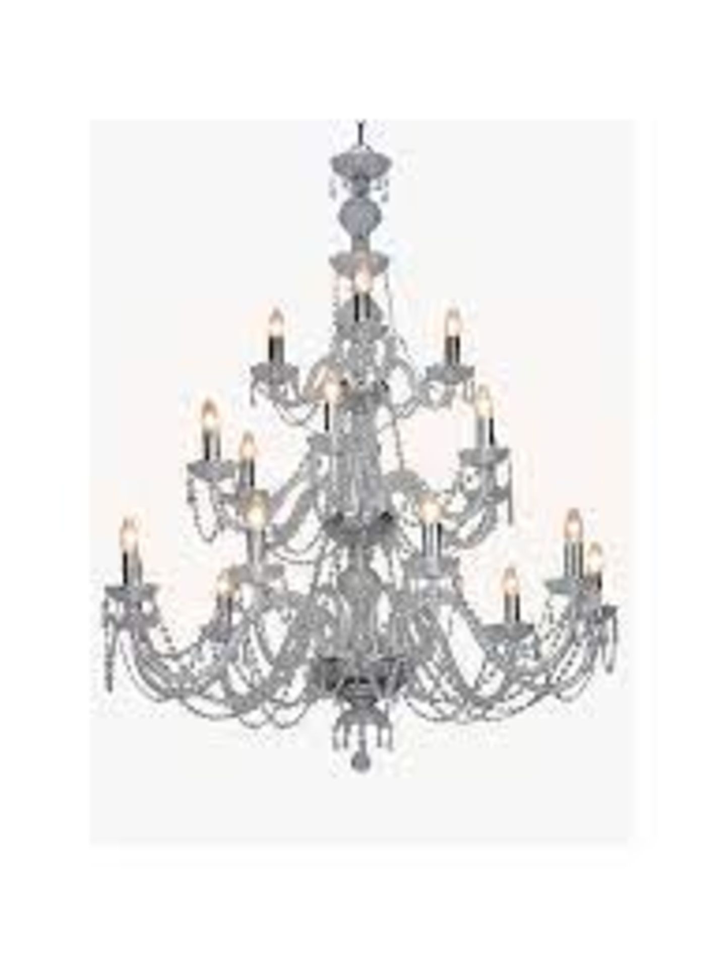 John Lewis Impex Modra Crystal Chandelier - BI